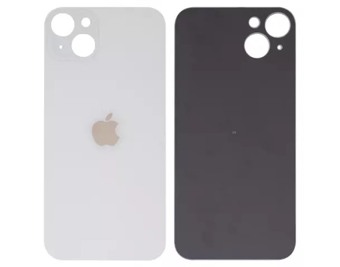 Задня панель корпуси для iPhone 14 Plus Whte, з склом камери, оригінал