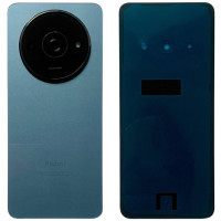Задня панель корпуси Xiaomi Redmi A3, Blue з склом камери