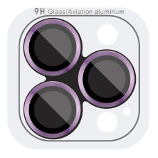 Защитное стекло Metal Classic на камеру iPhone 14 Pro/14 Pro Max (Темно-Фиолетовый / Deep Purple)