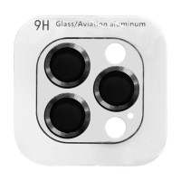 Защитное стекло Metal Classic на камеру iPhone 14 Pro/14 Pro Max (Черный / Midnight)