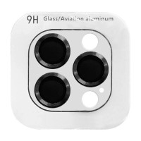 Защитное стекло Metal Classic на камеру iPhone 14 Pro/14 Pro Max (Titanium Grey)