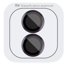 Защитное стекло Metal Classic на камеру iPhone 16 /16 Plus (Черный / Black)