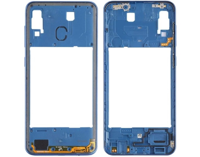 Рамка кріплення корпуси для Samsung A305F A30, синя