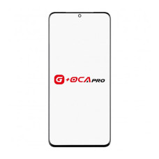 Стекло фронтальное с OCA-пленкой для Samsung G998 Galaxy S21 Ultra, черное, оригинал, G+OCA PRo