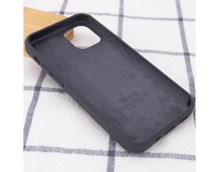 Чехол-силикон Case Full Protective (AA) для Apple iPhone 12 Pro (темно-серый)