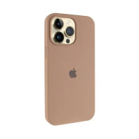 Чехол-силикон оригинал Full Soft Matte iPhone 15 Pro Max, золото пустыни