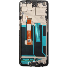 Дисплей с сенсорным экраном (модуль) OnePlus Nord N10 5G. черный, с рамкой, оригинал
