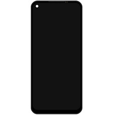 Дисплей с сенсорным экраном (модуль) OnePlus Nord N10 5G. черный, с рамкой, оригинал