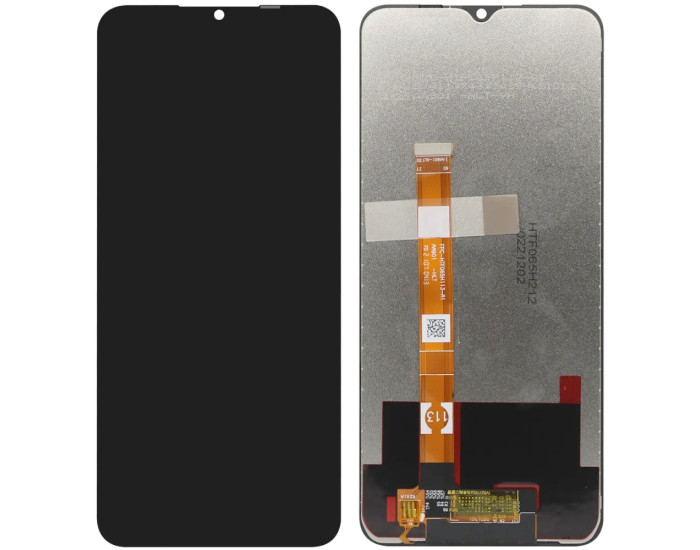 Дисплей с сенсорным экраном (модуль) Realme C25 /C25s /Narzo 50A; Oppo A16 /A16s /A54s, черный