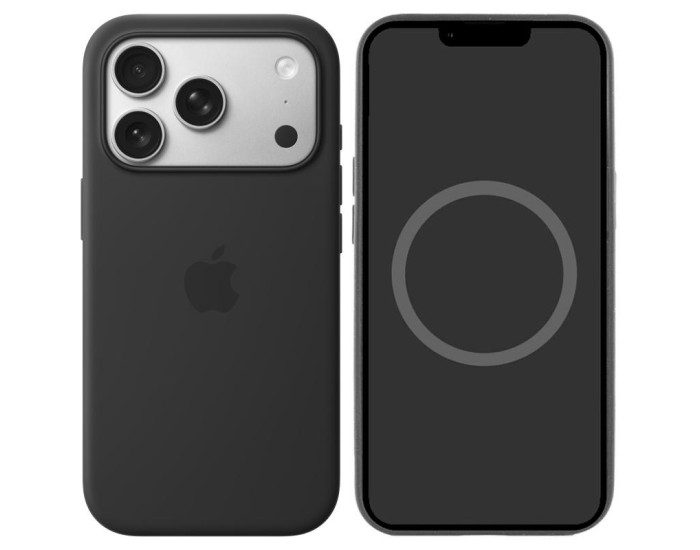 Чохол-силікон оригінал Full Soft Matte with MagSafe and Animation iPhone 17 Pro Max, Black