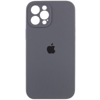 Чехол-силикон оригинал Full Camera Soft Matte iPhone 12 Pro Max, Dark grey