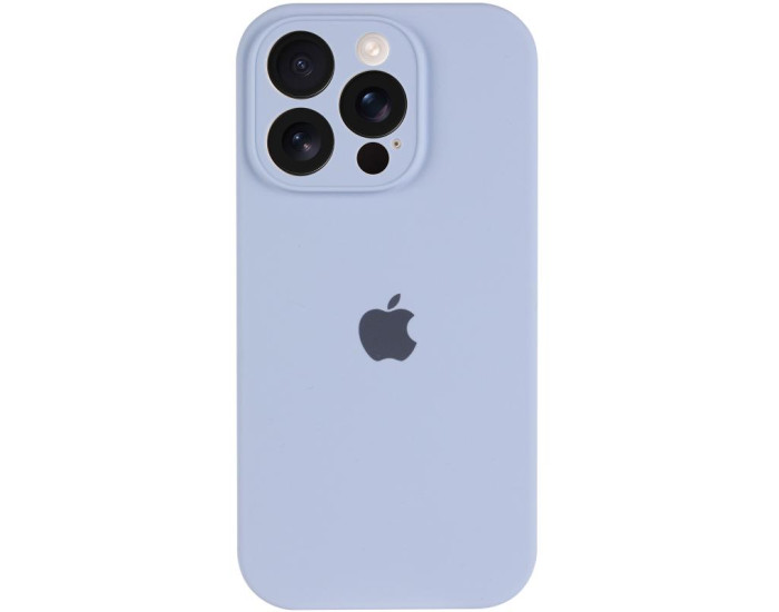 Чехол-силикон оригинал Full Camera Protective iPhone 14 Pro Max (Голубой / Lilac Blue)