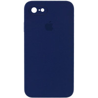Чехол-силикон оригинал Square Cover Soft Matte Full Camera iPhone 7 /8 /SE 2020, Midnight blue
