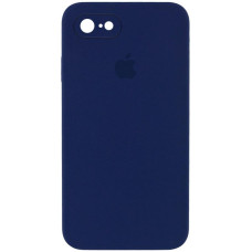 Чехол-силикон оригинал Square Cover Soft Matte Full Camera iPhone 7 /8 /SE 2020, Midnight blue