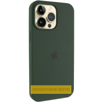 Чохол-силікон оригінал Full Soft Matte with MagSafe iPhone 17 Pro, Cyprus Green