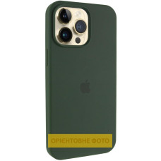 Чехол-силикон оригинал Full Soft Matte with MagSafe iPhone 17 Pro, Cyprus Green