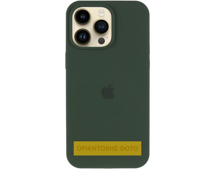 Чохол-силікон оригінал Full Soft Matte with MagSafe iPhone 17 Pro, Cyprus Green