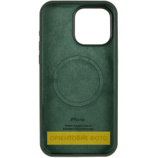Чехол-силикон оригинал Full Soft Matte with MagSafe iPhone 17 Pro, Cyprus Green