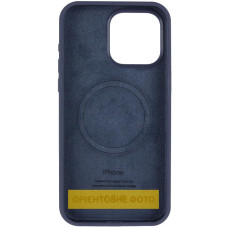 Чехол-силикон оригинал Full Soft Matte with MagSafe iPhone 17 Pro, Midnight blue