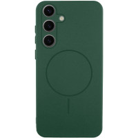 Чохол-силікон Lakshmi Full Camera with MagFit Samsung S26 Plus (Зелений / Dark green)