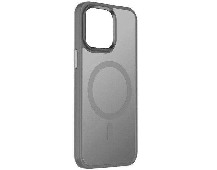Чехол-силикон Ummi Colorful with MagSafe iPhone 15 Pro (Серый / Grey)