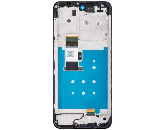 Дисплей з сенсорним екраном (модуль) Motorola XT2331 Moto G13 / XT2333 Moto G23, чорний з рамкою, оригінал