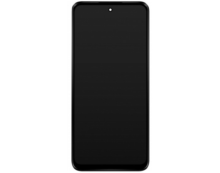 Дисплей з сенсорним екраном (модуль) Motorola XT2331 Moto G13 / XT2333 Moto G23, чорний з рамкою, оригінал