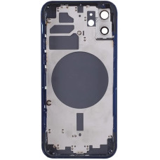 Корпус для iPhone 12 з тримачем SIM карти, з бічними кнопками, синій