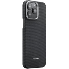 Чехол PC PITAKA with Magsafe iPhone 15 Pro, Black/Grey