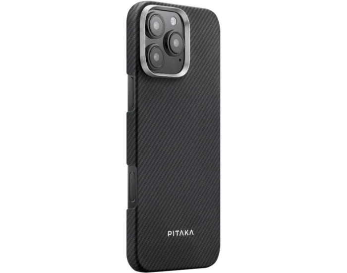 Чехол PC PITAKA with Magsafe iPhone 16 Pro Max, Black/Grey