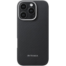 Чехол PC PITAKA with Magsafe iPhone 16 Pro Max, Black/Grey