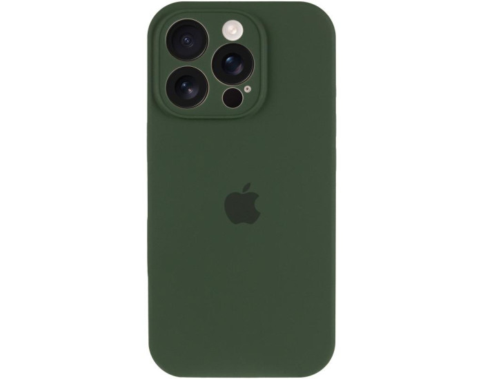 Чехол-силикон оригинал Full Camera Protective iPhone 14 Pro Max (Зеленый / Cuprus Green )