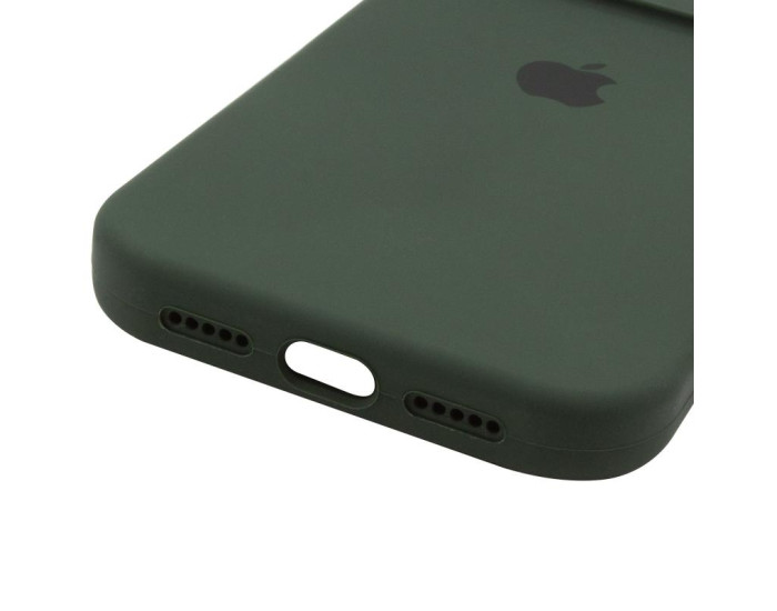 Чехол-силикон оригинал Full Camera Protective iPhone 14 Pro Max (Зеленый / Cuprus Green )