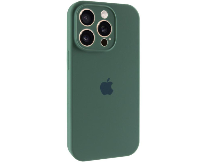 Чехол-силикон оригинал Full Camera Protective iPhone 14 Pro Max (Зеленый / Pine Green )