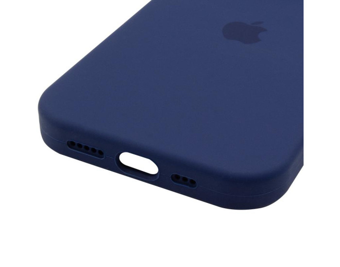 Чехол-силикон оригинал Full Camera Protective iPhone 14 Pro Max (Синий / Deep navy )