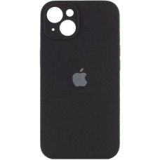 Чехол-силикон оригинал Full Camera Soft Matte iPhone 15 Plus (Черный / Black)