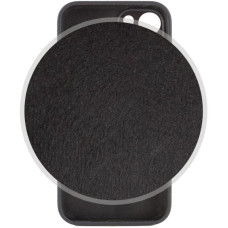 Чехол-силикон оригинал Full Camera Soft Matte iPhone 15 Plus (Черный / Black)
