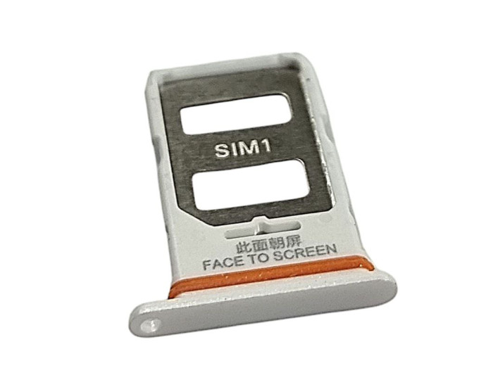 Держатель SIM-карты для Xiaomi Redmi Note 13 Pro 5G /Poco X6, White