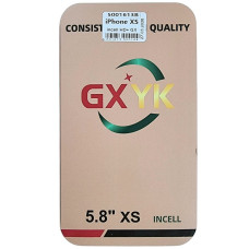 Дисплей с сенсорным экраном (модуль) iPhone X, черный, incell+HD GX