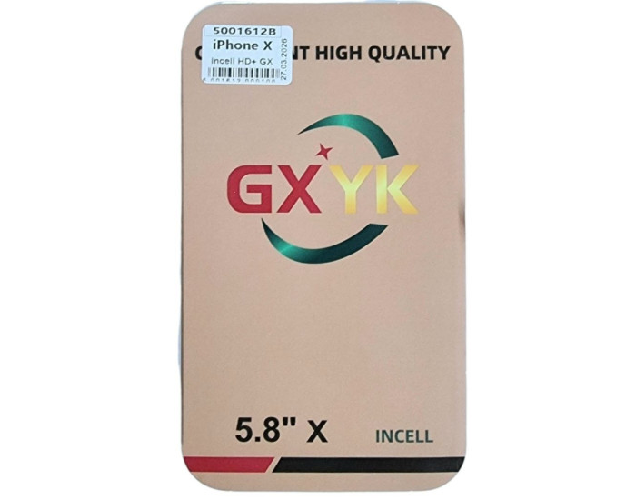 Дисплей з сенсорним екраном (модуль) iPhone XS, чорний, incell+HD GX