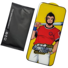 Защитное стекло Oksamyt Premium iPhone 16 Pro Max 5D, Black (в упаковке)