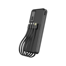 Портативная батарея (Power Bank) AsporA300PD (22.5W/QC 3.0/PD) (cable USB/ Micro/ Lightning/ Type-C) 10000mAh, черный