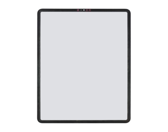 Стекло фронтальное с OCA-пленкой iPad Pro 12.9 2018 / iPad Pro 12.9 2020 черное
