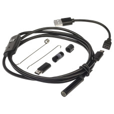 Эндоскоп цифровой , камера 640x480, влагозащита IP67, L=150мм, USB A/Micro/Type C