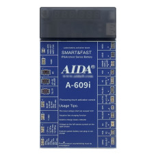 Активатор акумуляторів AIDA A-609i з цифр.инд.(6G -15 Pro Max, HUA, OPPO, VIVO, MI, SAM, ZTE; Кабелі Type-C/ USB A/ штеккери БП)