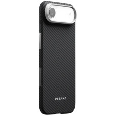Чехол PC PITAKA with MagSafe iPhone Air, Black/Grey