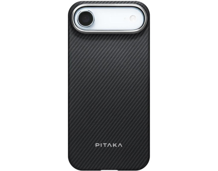 Чехол PC PITAKA with MagSafe iPhone Air, Black/Grey
