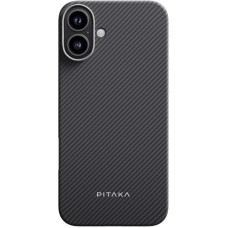 Чехол PC PITAKA with MagSafe iPhone 17, Black/Grey
