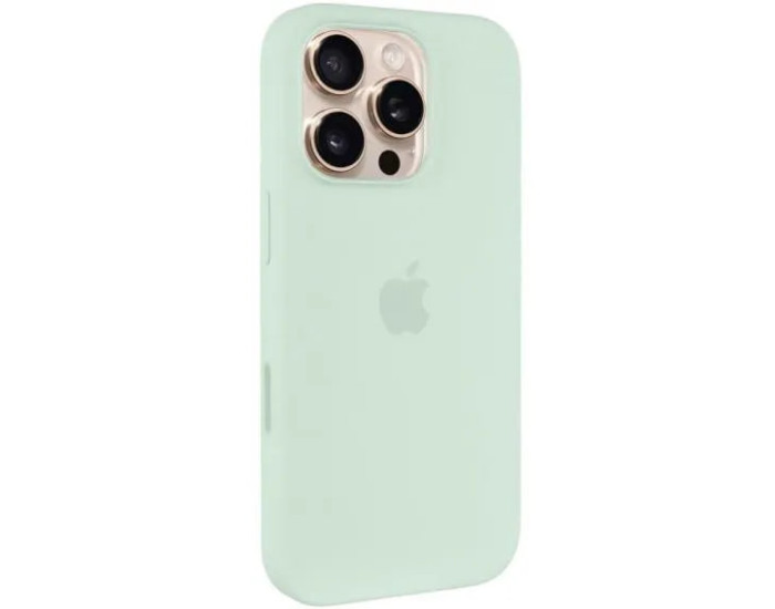Чехол-силикон оригинал Full Soft Matte iPhone 15 Pro Max, Зеленый/ Pistachio