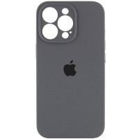 Чехол-силикон оригинал Full Camera Soft Matte iPhone 15 Pro (Серый / Dark Gray)